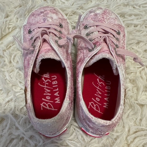 Blowfish Malibu toddler slip on sneaker - pink - Picture 3 of 5